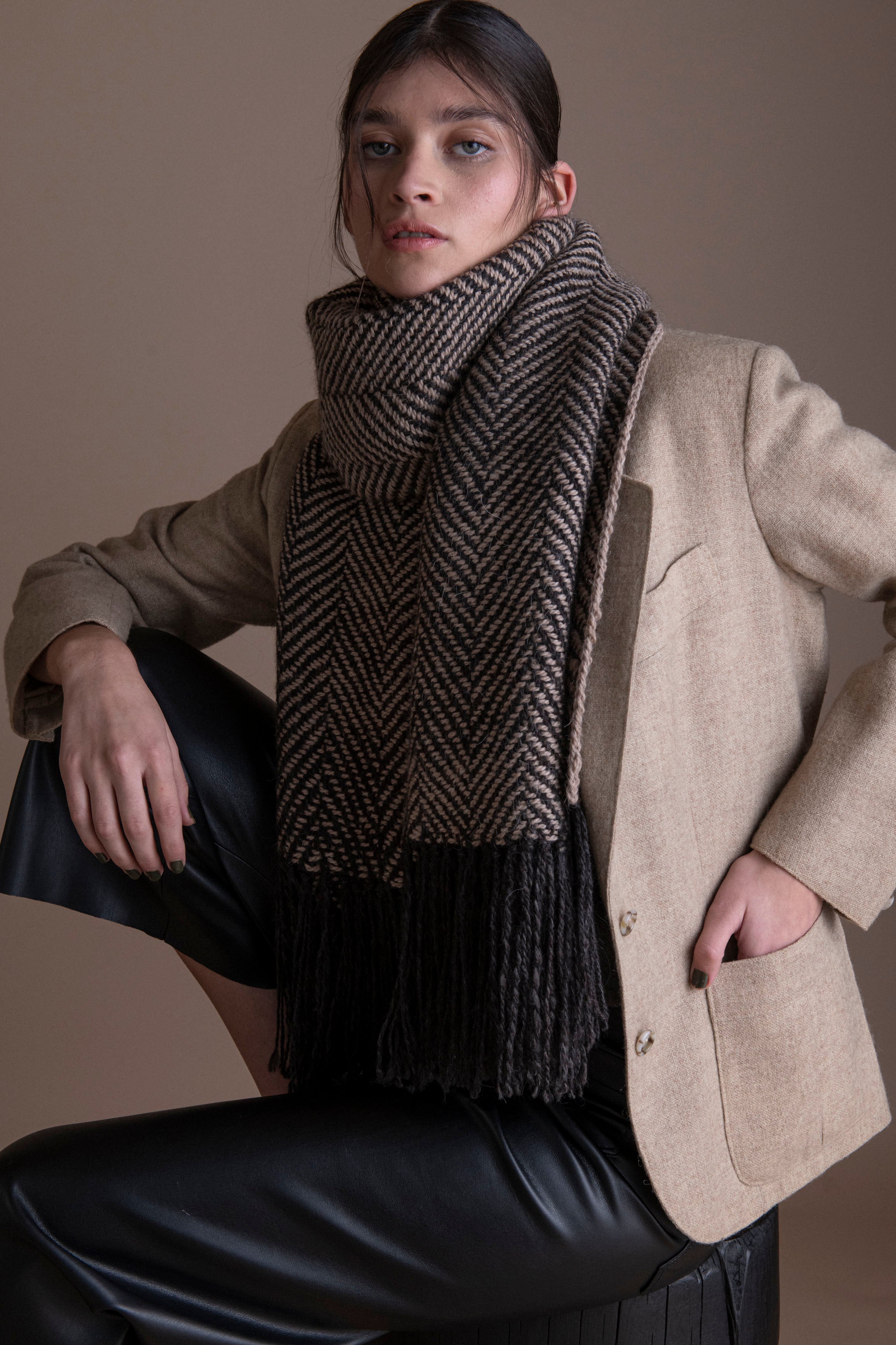 Estola Espiga Grafito