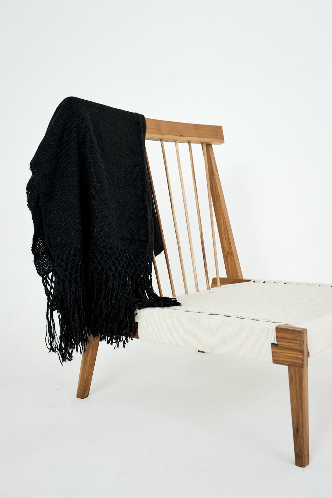 Manta Altiplano Negro Natural ( PRE-ORDER )