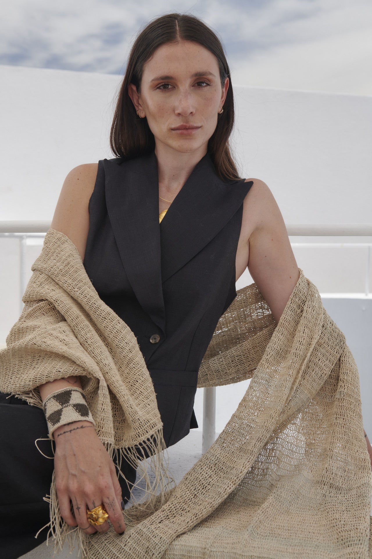 Manto Chaguar Natural