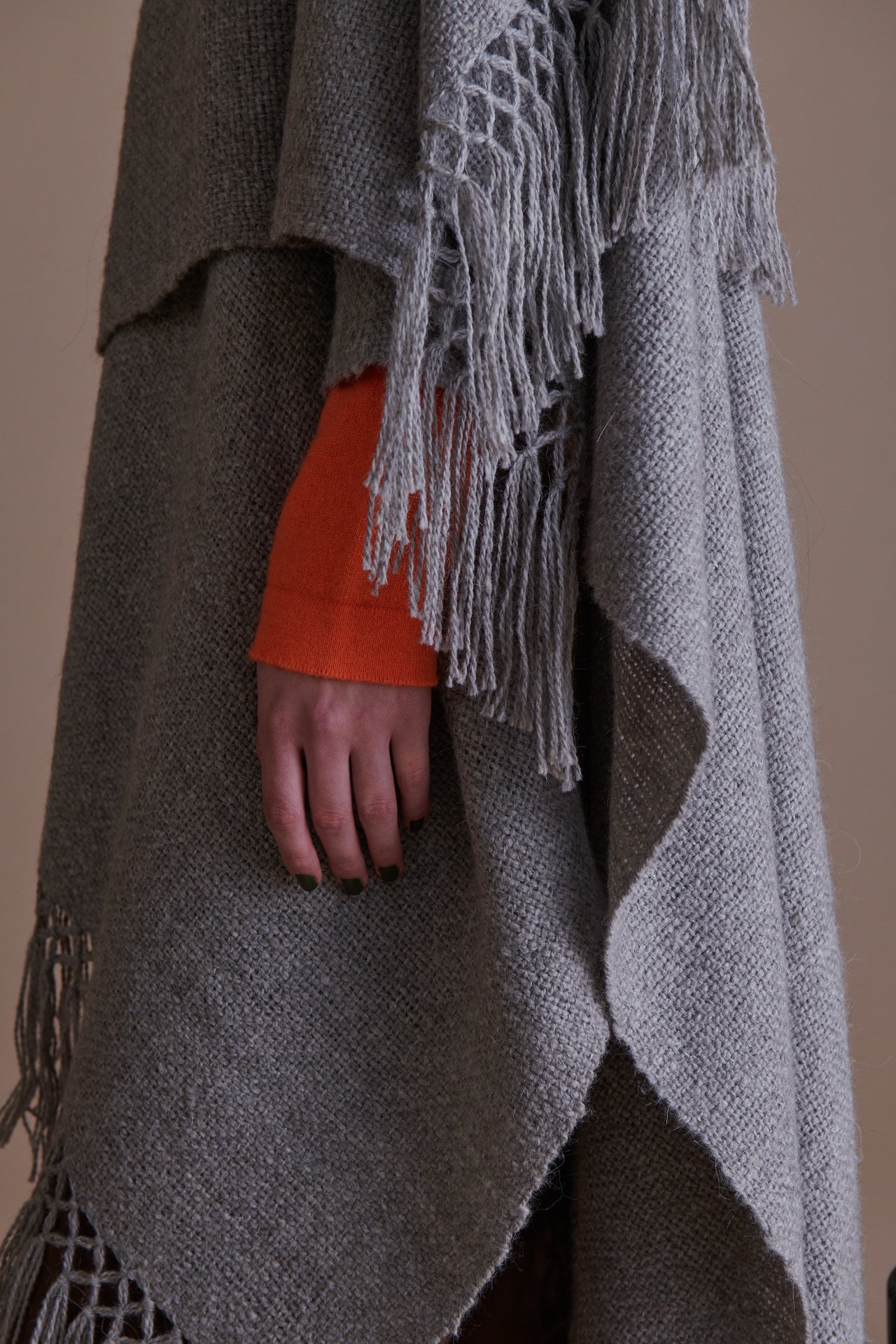 Ruana Altiplano Plata