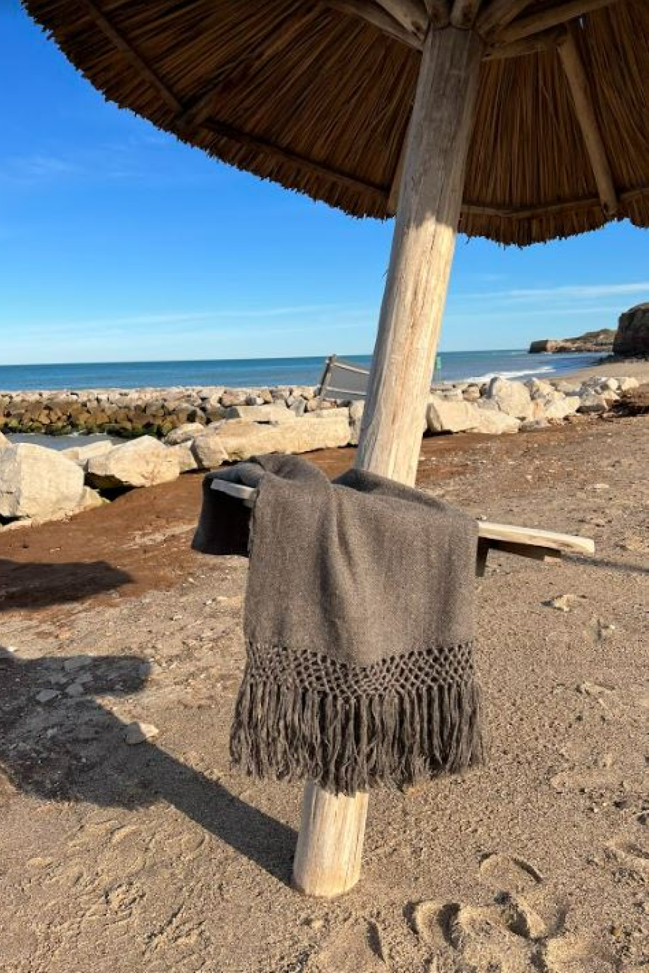 Manta Altiplano Grafito