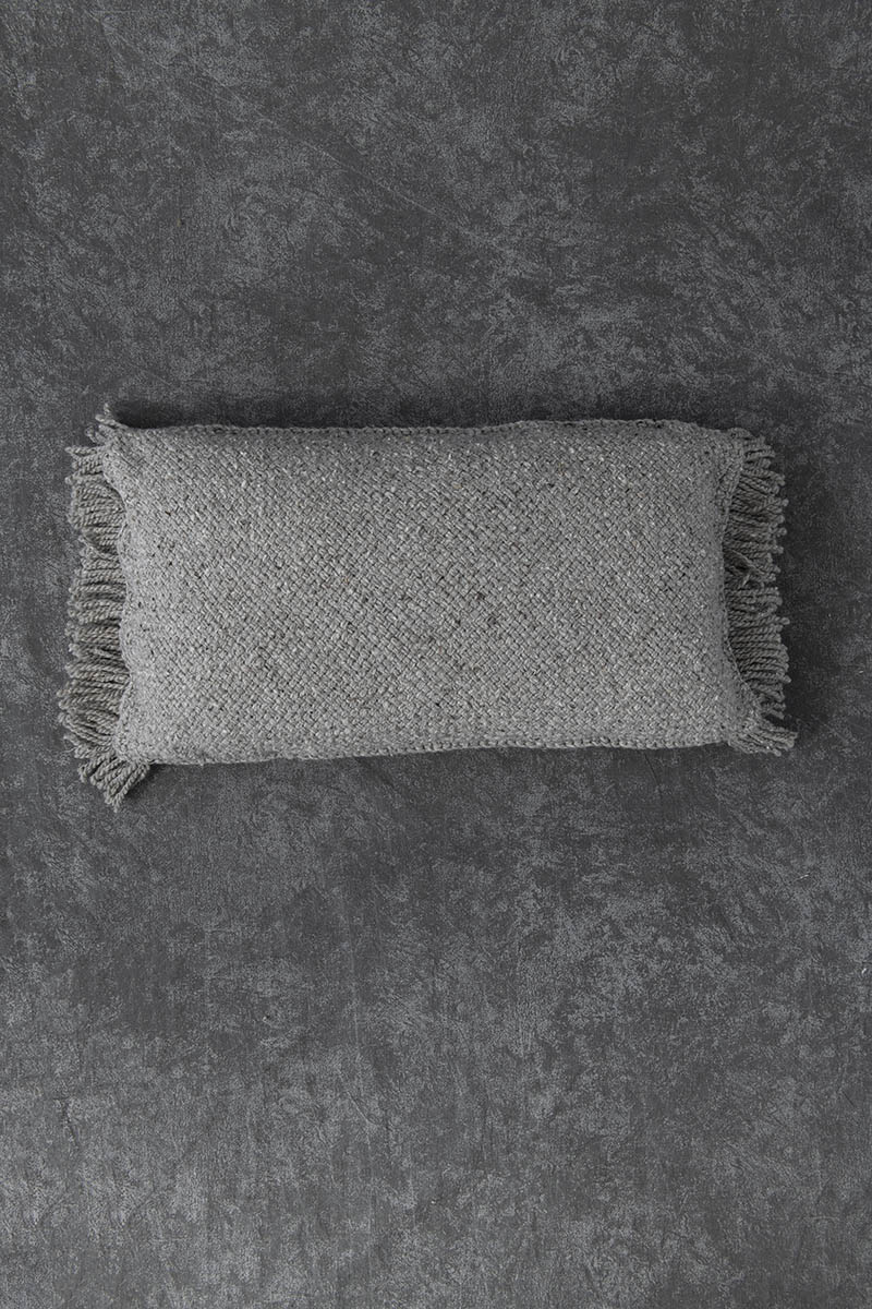 Gray Wicker Lumbar (PRE-ORDER)