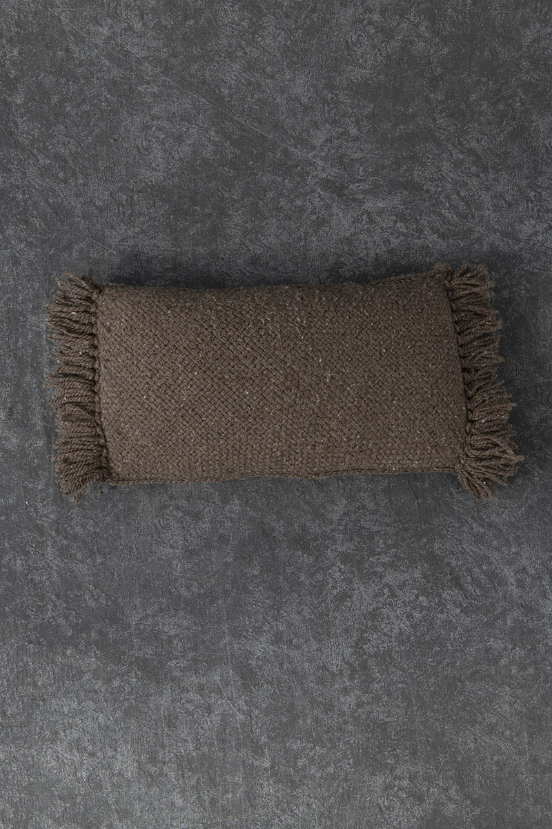 Brown Wicker Lumbar