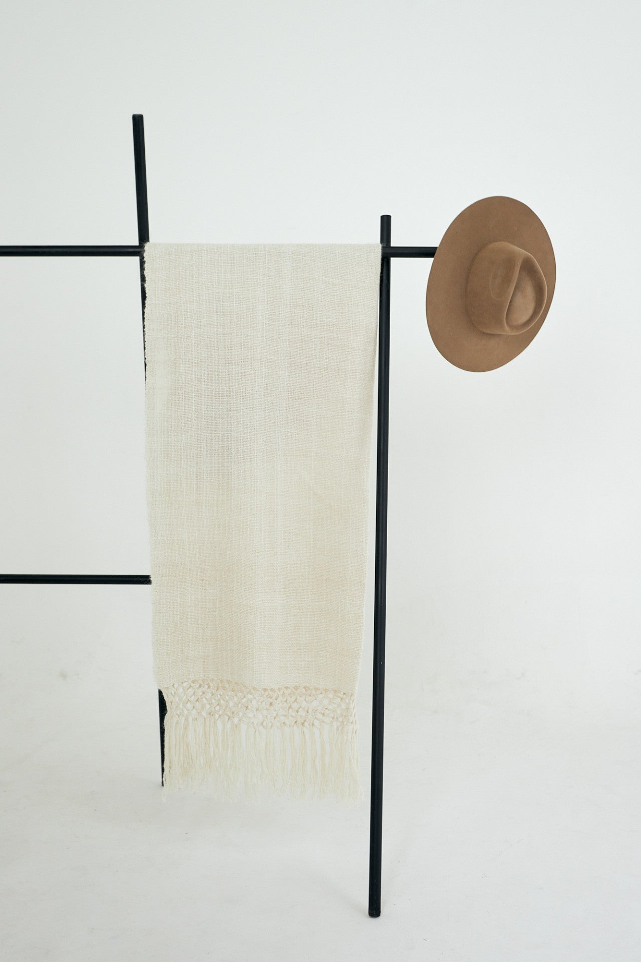 White Altiplano Blanket