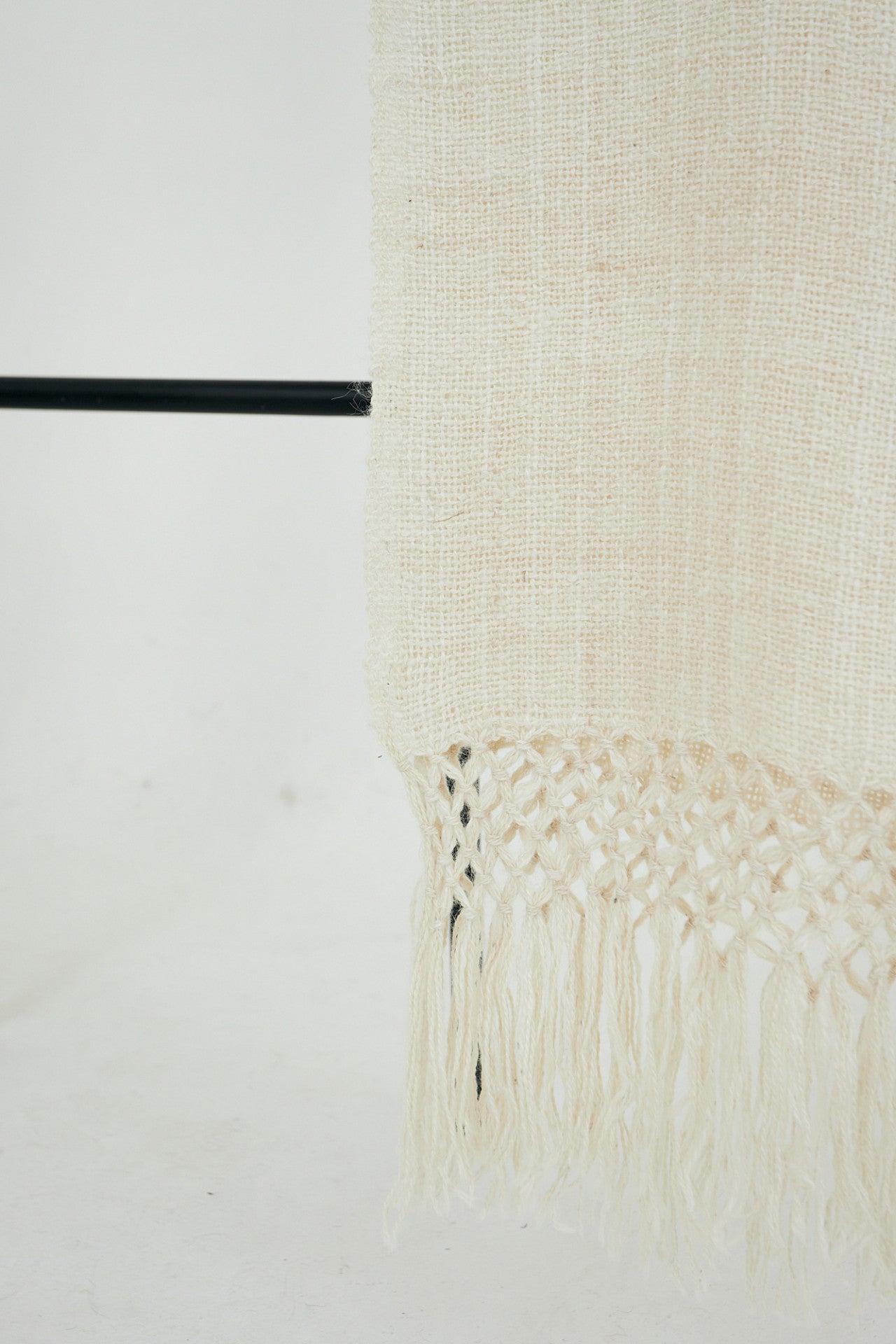 White Altiplano Blanket